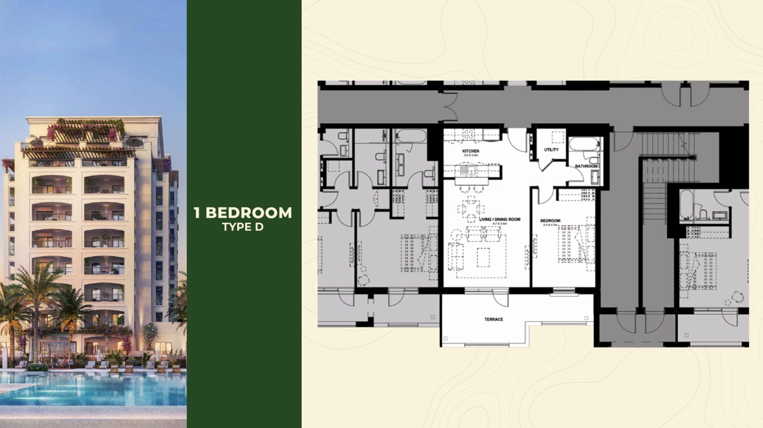 1 BR - Type A
